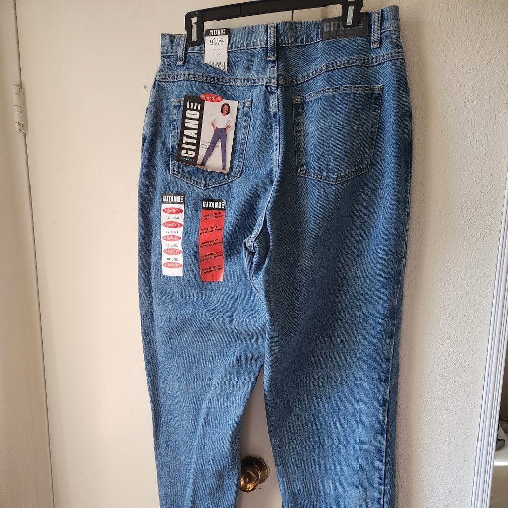 Vintage NWT Gitano Mom Jeans